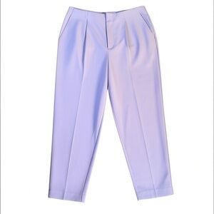 A NEW DAY lavender Tapered Leg stretch highest rise ankle pants size 12 - NWT!